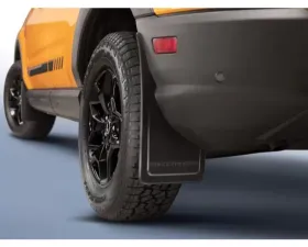Ford Molded Black Rear 2pc Splash Guards Ford Bronco Sport 2021-2025