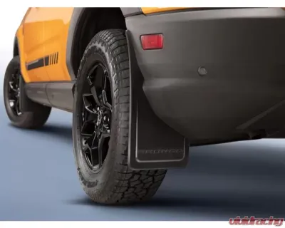 Ford Molded Black Rear 2pc Splash Guards Ford Bronco Sport 2021-2025 - M1PZ-16A550-BA