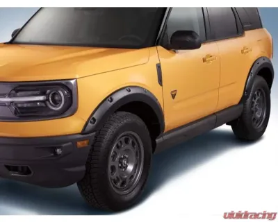 Ford Bushwacker Textured Black 4pc Pre-Assembled Fender Flares Ford Bronco Sport 2021-2025 - VM1PZ-16268-A