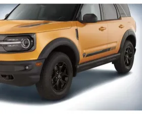 Ford AirDesign Matte Black 4pc Fender Flares Ford Bronco Sport 2021-2025