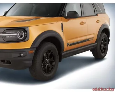 Ford AirDesign Matte Black 4pc Fender Flares Ford Bronco Sport 2021-2025 - VM1PZ-16268-C