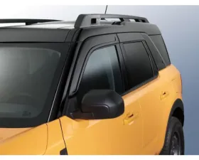 Ford Smoke Low Profile 4pc Window Deflector Ford Bronco Sport 2021-2025
