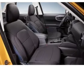 Ford Black Neoprene Rear 60/40 Seat Covers Ford Bronco Sport 2021-2025