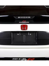 Carbign Craft License Plate Backing Honda Civic Type-R 2017-2021                                     - CBX-CTRLIC - Image 2