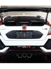Carbign Craft License Plate Backing Honda Civic Type-R 2017-2021                                     - CBX-CTRLIC - Image 4