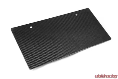 Carbign Craft Carbon Fiber License Plate - CBA-LICPLATEII