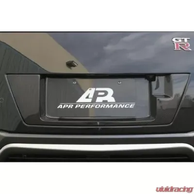 Carbign Craft Carbon Fiber License Plate Backing Nissan GTR R35 2017-2021 - CBX-R35LICIII