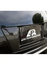 Carbign Craft Carbon Fiber License Plate Backing Nissan GTR R35 2017-2021                                     - CBX-R35LICIII - Image 4