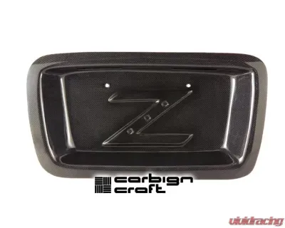 Carbign Craft Carbon Fiber License Plate Backing Nissan 350Z 03-08 - CBX-350LIC