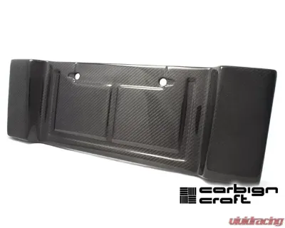 Carbign Craft Carbon Fiber License Plate Backing Toyota Celica 00-05 - CBX-CELICA