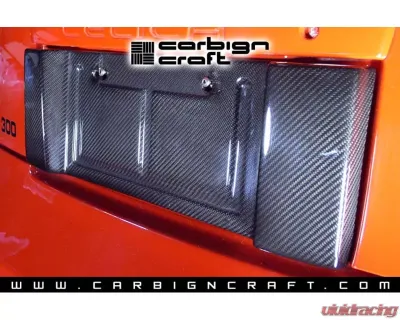 Carbign Craft Carbon Fiber License Plate Backing Toyota Celica 00-05 - CBX-CELICA