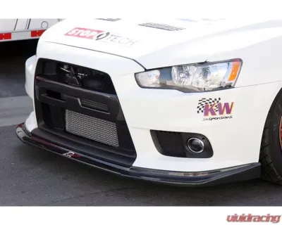 Carbign Craft Carbon Fiber Grill Bezel Mitsubishi EVO X 08-12 - CBX-EVOXGRILL