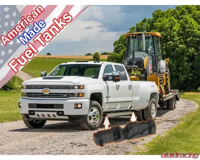 Titan Fuel Tanks  66 Gal Extra HD Cross-Linked PE XXL Mid-Ship Repl. Tank GM 2500 2017-2019 - 7010317