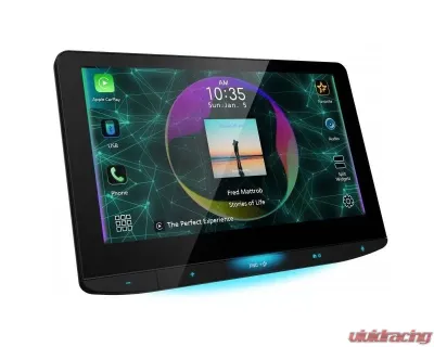 JVC Multimedia Receiver 10.1" CarPlay/ Android Auto, Maestro Ready, BT - KW-Z1000W