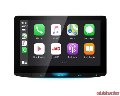 JVC Multimedia Receiver 10.1" CarPlay/ Android Auto, Maestro Ready, BT - KW-Z1000W