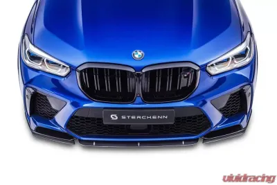 Sterckenn Carbon Fiber Front Splitter Set BMW X5M Competition F95 2020+ - SN-F95-S1
