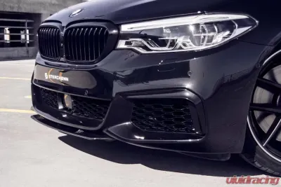 Sterckenn Carbon Fiber Front Splitter BMW 5-Series M-Sport G30 2017-2021 - SN-G3X-S1