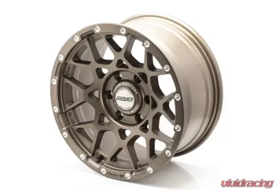 Team Daytona M8 Wheel Set of 4 | 17x8.5 6x139.7 0mm Dark Bronze Toyota 4Runner or Tacoma - 153653426