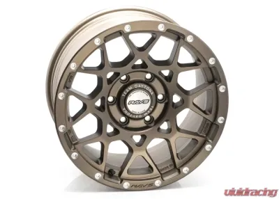 Team Daytona M8 Wheel Set of 4 | 17x8.5 6x139.7 0mm Dark Bronze Toyota 4Runner or Tacoma - 153653426