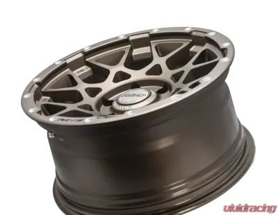 Team Daytona M8 Wheel Set of 4 | 17x8.5 6x139.7 0mm Dark Bronze Toyota 4Runner or Tacoma - 153653426