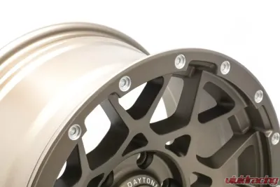 Team Daytona M8 Wheel Set of 4 | 17x8.5 6x139.7 0mm Dark Bronze Toyota 4Runner or Tacoma - 153653426