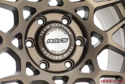 Team Daytona M8 Wheel Set of 4 | 17x8.5 6x139.7 0mm Dark Bronze Toyota 4Runner or Tacoma - 153653426