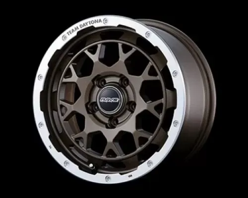 Team Daytona M9 Wheel 16x7 5x114.3 40mm Matt Bronze/Rim Diamond Cut - WRDM9H40EZ5P