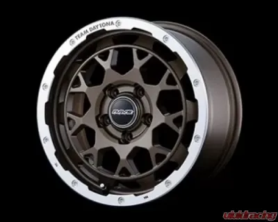 Team Daytona M9 Wheel 17x7 5x110 30mm Matt Bronze/Rim Diamond Cut - WRDM9M30OZ5P