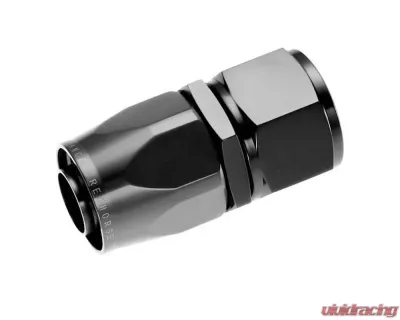 Redhorse Performance -04 Straight Female Aluminum Hose End - Black - 1000-04-2