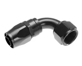 Redhorse Performance -04 90 Degree Double Swivel Hose End-Black