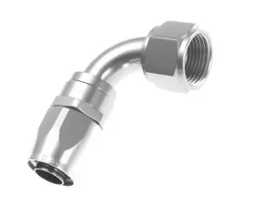 Redhorse Performance -04 90 Degree Double Swivel Hose End-Clear