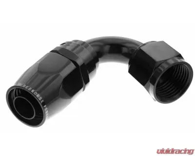 Redhorse Performance -06 120 Degree Swivel-Seal Female Aluminum Hose End - Black - 1120-06-2