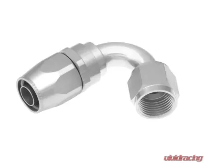 Redhorse Performance -06 120 Degree Female Aluminum Hose End - Clear - 1120-06-5