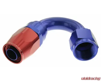 Redhorse Performance -06 150 Degree Swivel-Seal Female Aluminum Hose End - Red & Blue - 1150-06-1