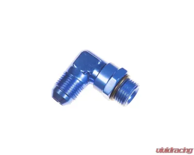 Redhorse Performance -06 AN Male to -06 ORB Male Swivel, 90 deg - Blue - 1690-06-06-1