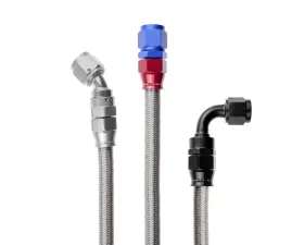 Redhorse Performance -06 Conductive Core PTFE Hose - Stainless Steel Cover -3 Feet