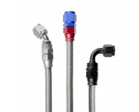 Redhorse Performance -10 Conductive Core PTFE Hose - Stainless Steel Cover -6 Feet
