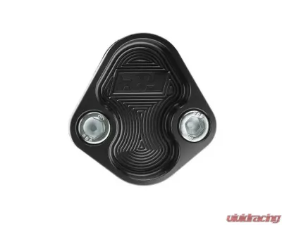 Redhorse Performance Aluminum Block-Off Plate for General Ford Except 351C, 351M & 400 Engine - Black - 4810-302-2