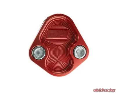 Redhorse Performance Aluminum Block-Off Plate for General Ford Except 351C, 351M & 400 Engine - Red - 4810-302-3