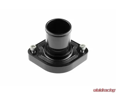 Redhorse Performance Aluminum Water Neck 1.50" Hose for GM LS1, LS2, LS6 Engines (*must use traditional 53 mm SBC thermostat, not LS1 thermostat) - Black - 4910-347-24-2