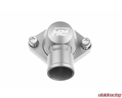 Redhorse Performance Aluminum Water Neck 1.50" Hose for Chevy V8 All Engine - Clear - 4910-350-24-5