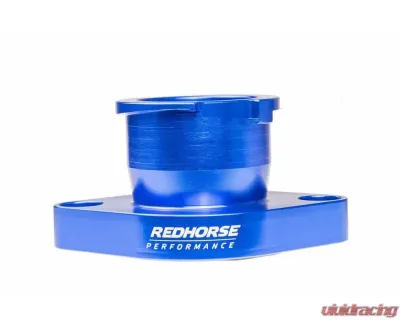Redhorse Performance Aluminum Filler Neck Chevrolet - Chrysler All Straight Engine - Blue - 4910-426-1