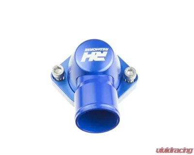 Redhorse Performance Aluminum Water Neck 1.50" Hose for BBF Engine (427,460 ci) Blue - 4910-460-24-1