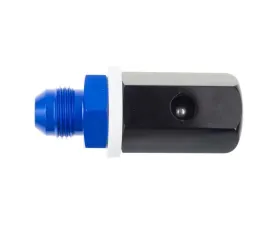 Redhorse Performance -06 AN Male in Tank Roll Over Vent Valve - Blue
