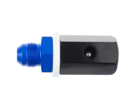 Redhorse Performance -08 AN Male in Tank Roll Over Vent Valve - Blue