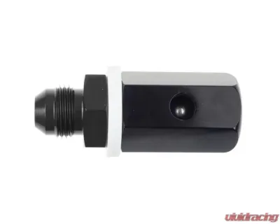 Redhorse Performance -08 AN Male in Tank Roll Over Vent Valve - Black - 566-08-2