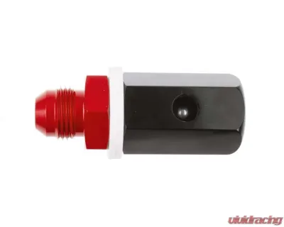 Redhorse Performance -08 AN Male in Tank Roll Over Vent Valve - Red - 566-08-3