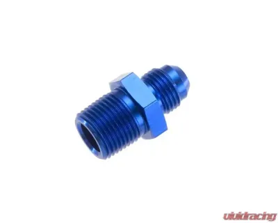 Redhorse Performance -04 Straight Male Adapter to -06 (3/8") NPT Male - Blue - 816-04-06-1