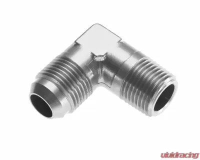 Redhorse Performance -06 90 Degree Male Adapter to -08 (1/2") NPT Male - Clear - 822-06-08-5
