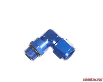 Redhorse Performance -06 AN Female to -06 ORB Male Swivel, 90 deg - Blue - 8291-06-06-1